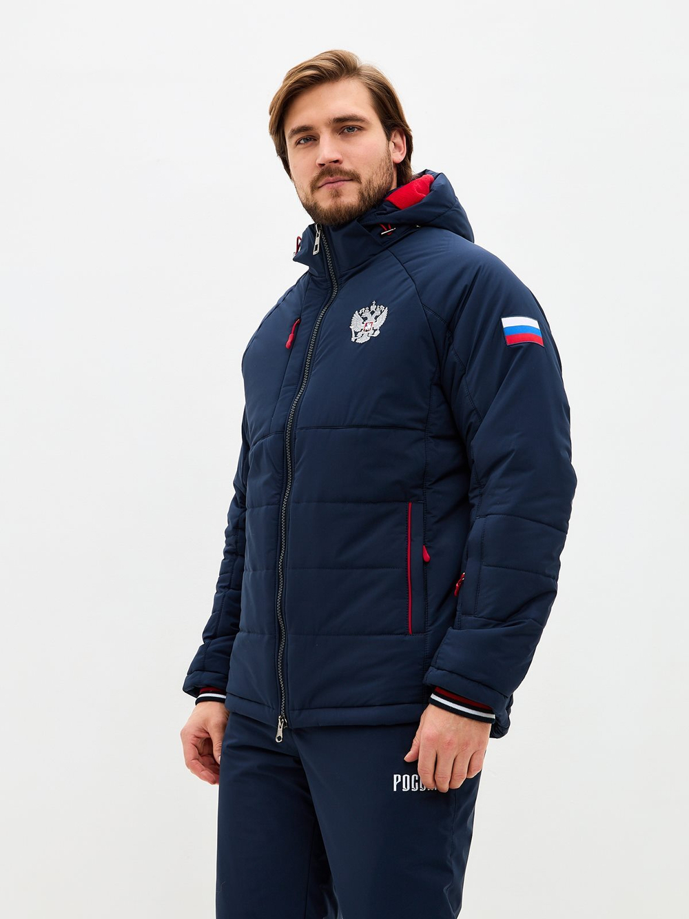 Спортивный костюм мужской Россия 18M-RT-1546 синий