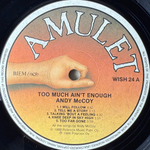 Andy McCoy - Too Much Ain't Enough (Финляндия 1988г.)