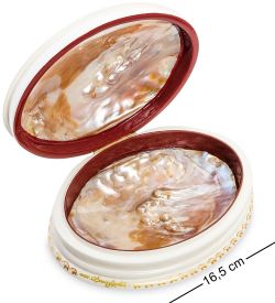 Народные промыслы ШК-18/ 1 Шкатулка «Снегурочка» исп. Веснушка