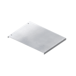 Крышка на угол вертикальный шарнирный 150, нержавеющая сталь AISI 304