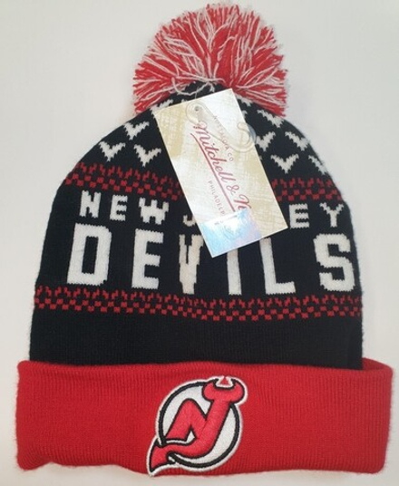 Шапка M&N DEV черный/красный