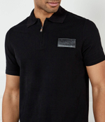 Поло Balmain - черный(EH1GC027 BC92)