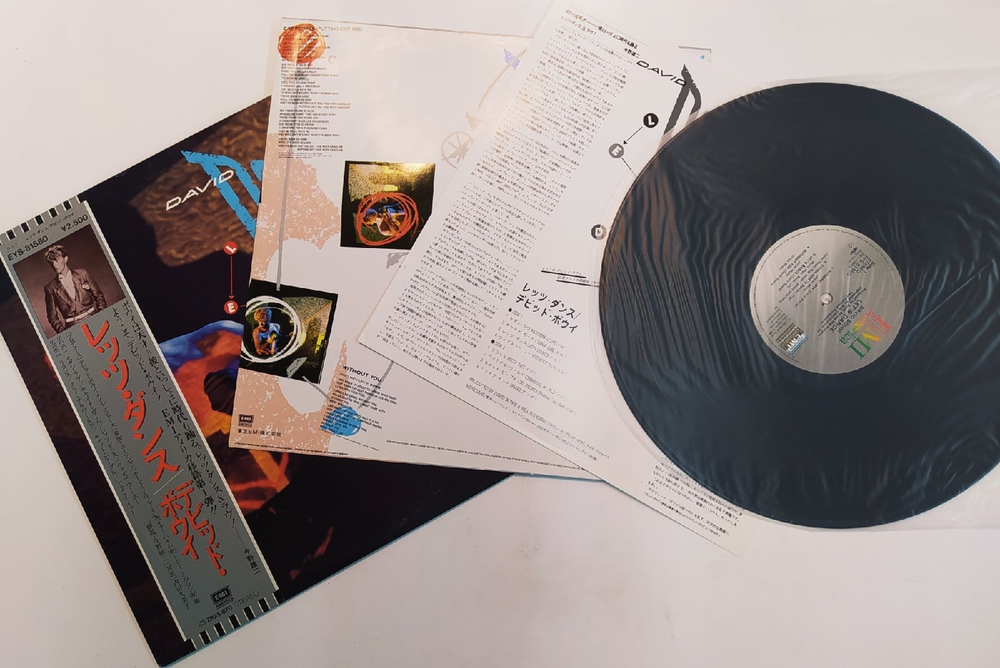 David Bowie Let s Dance Japan Original 1983