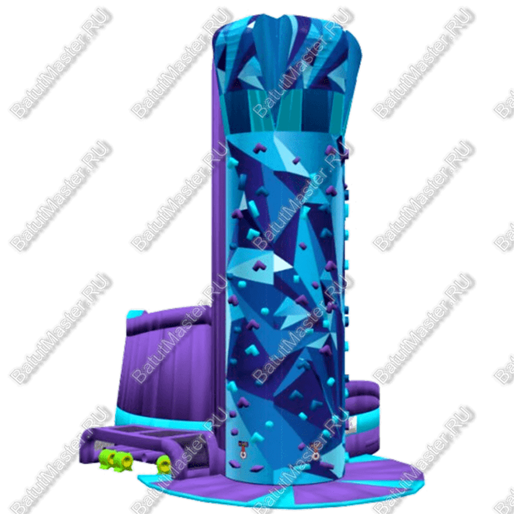 Коммерческий надувной батут-скалодром "Подъем"