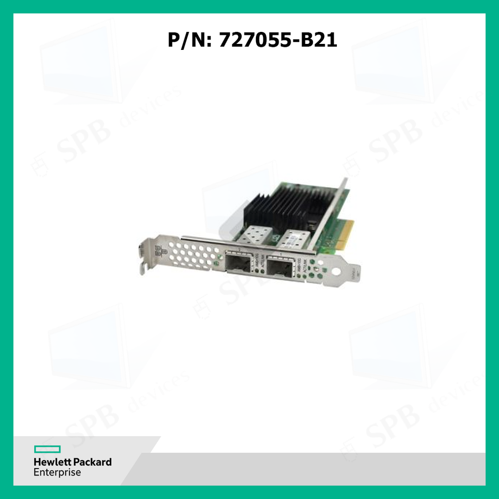 Сетевая карта HPE Ethernet 10Gb 2-port 562SFP+ Adapter 727055-B21