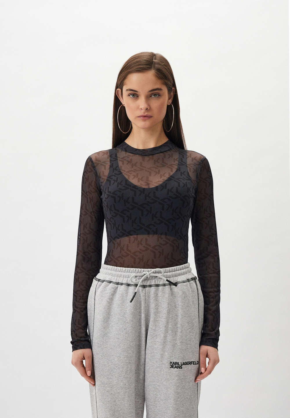 Лонгслив женский KARL LAGERFELD JEANS