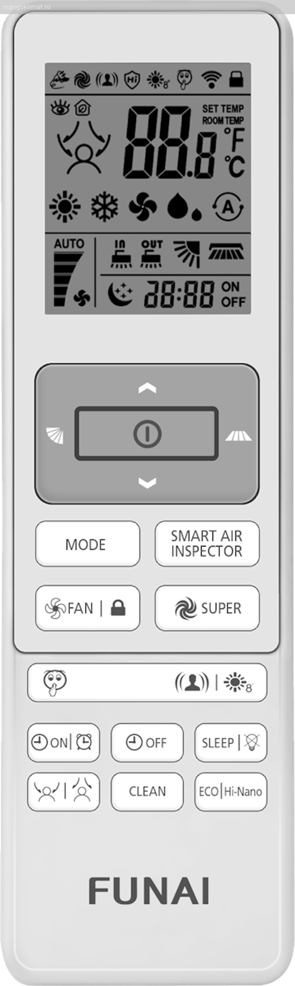 Инверторная сплит-система серии EMPEROR SMART EYE FULL DC Inverter 2024 RACI-EM25HP.D04 (комплект)