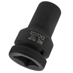 Головка ударная глубокая 1'', 20мм (6гр.) RockForce RF-48510020