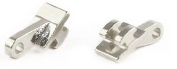 Шарнир для пластиковой оправы с одинарной петлей F17 (1.5мм, 20 шт.)