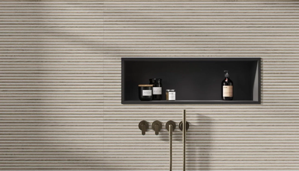 Плитка Bari Slat Grey Matt 60x120