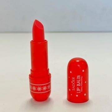Бальзам для губ новогодний, красный