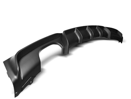 Диффузор заднего бампера под одиночный выхлоп для BMW F30