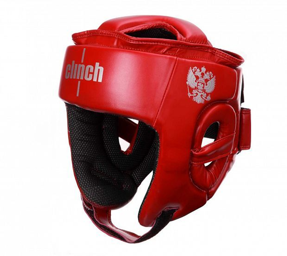 Шлем для единоборств Clinch Helmet Kick красный C142