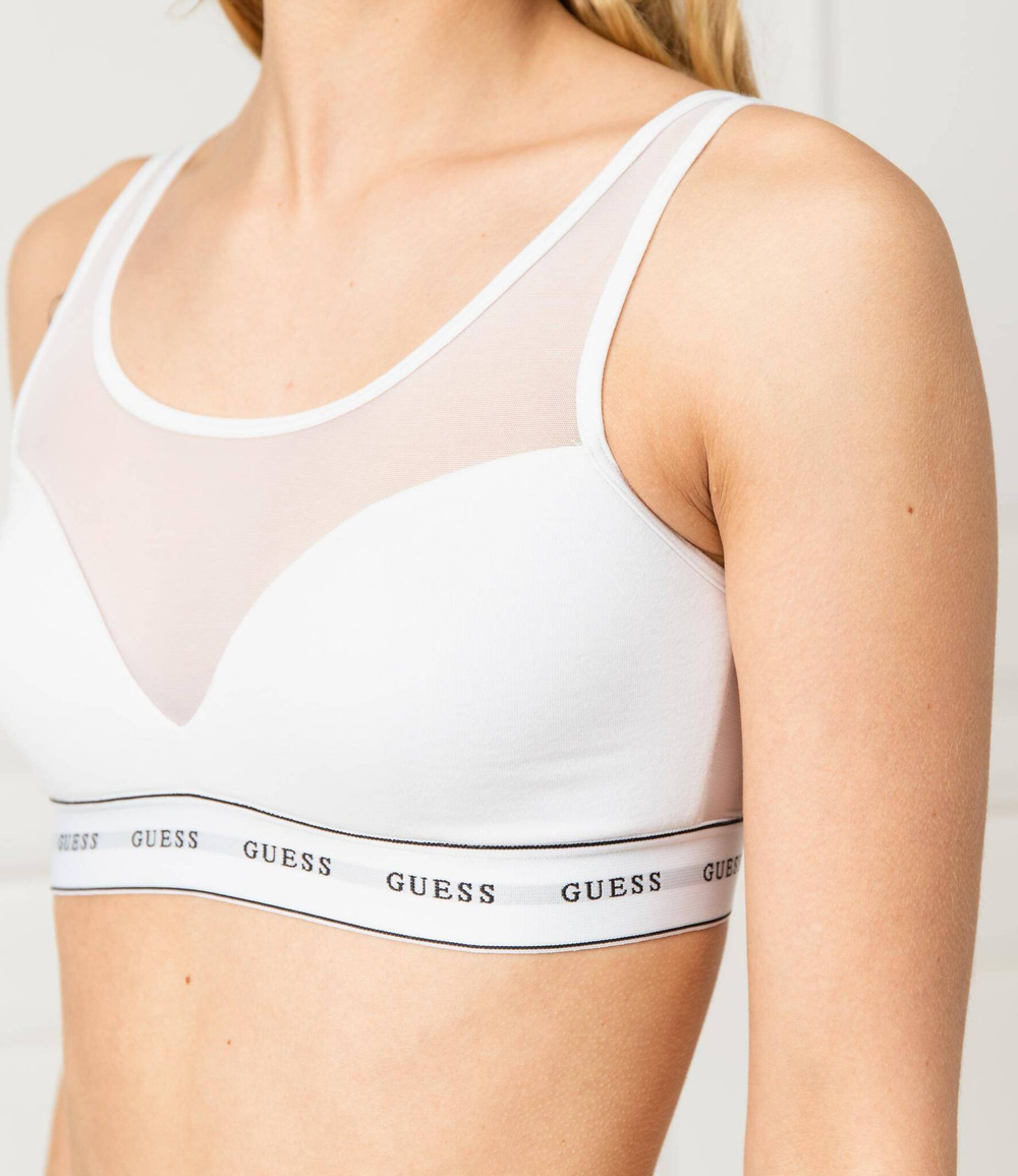 бюстгальтер bralette Guess Underwear - белый(O97C04 JR04P)