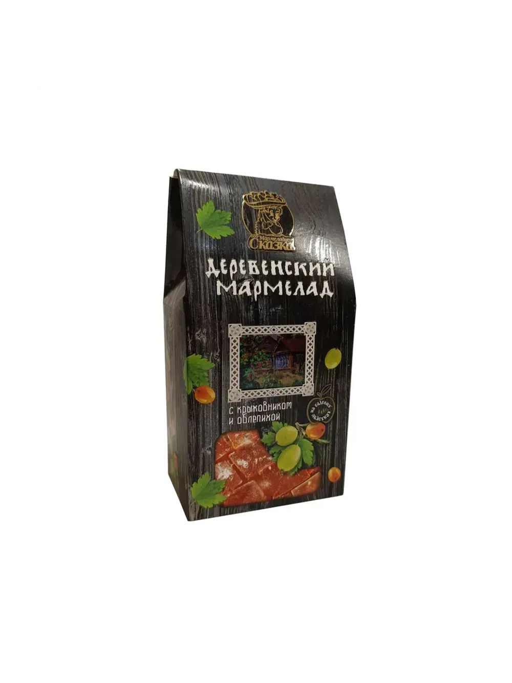 Мармелад деревенский - яблоко, крыжовник и облепиха 300гр