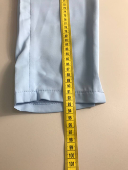 Брюки красивого голубого оттенка, визуально 44 размер