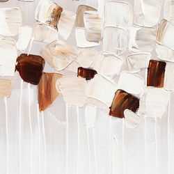 Панно декоративное Fleur, 60х60 см, бежевое