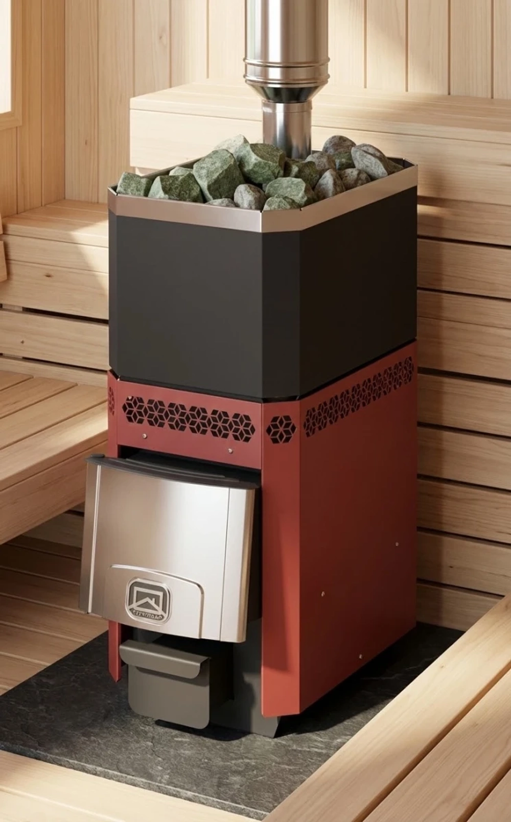 Печь для бани Русь-12 ЛУ