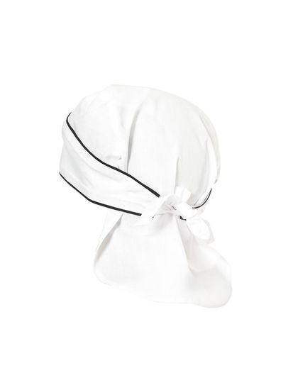 Бандана "Азия" (белый/черный)