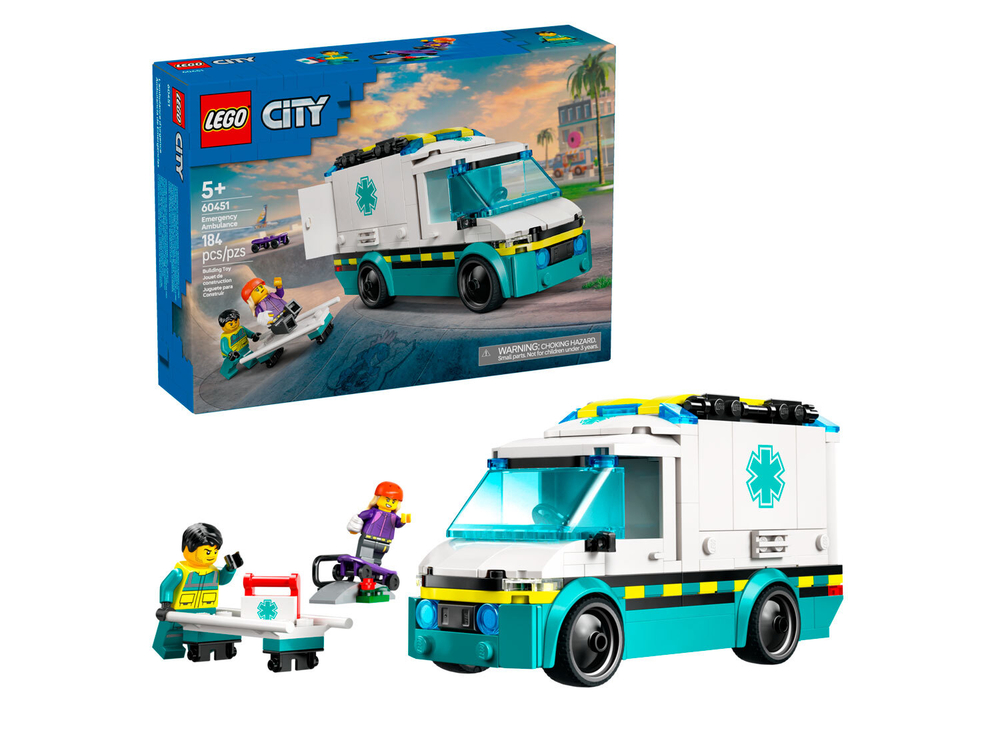 LEGO City 60451 «Скорая помощь» — медицинская помощь и спасение
