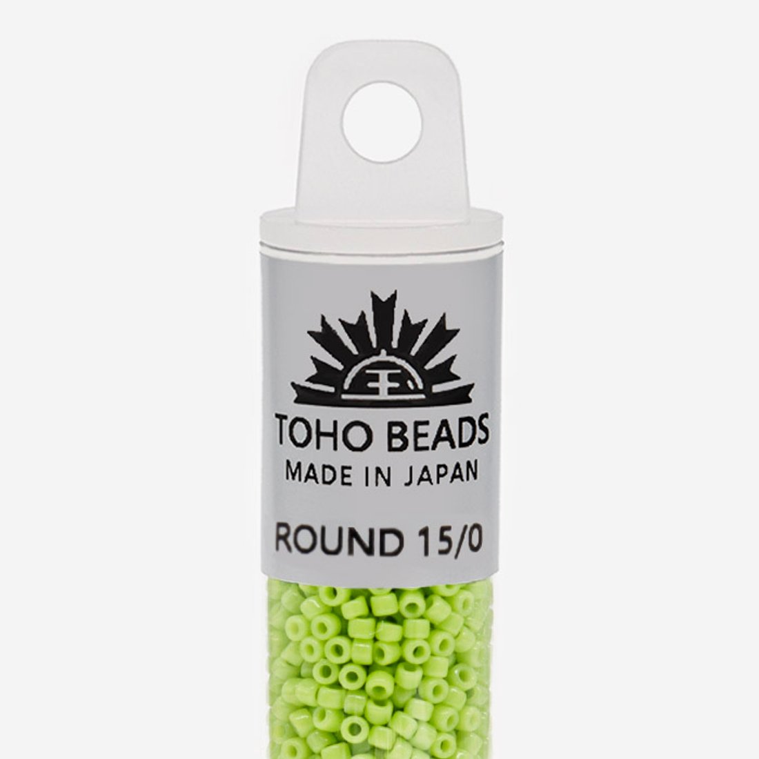 Японский бисер TOHO Round 15/0 (№44), непрозрачный глянцевый