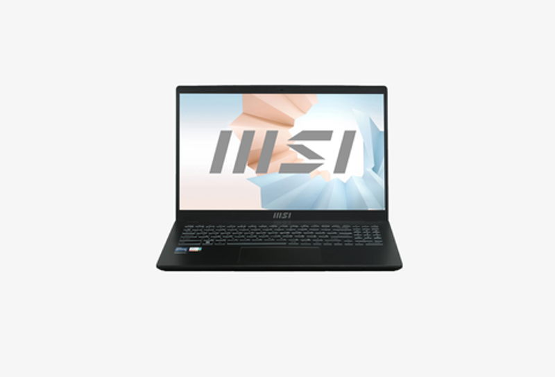 15.6" Ноутбук MSI Modern 15 B12M-210RU черный