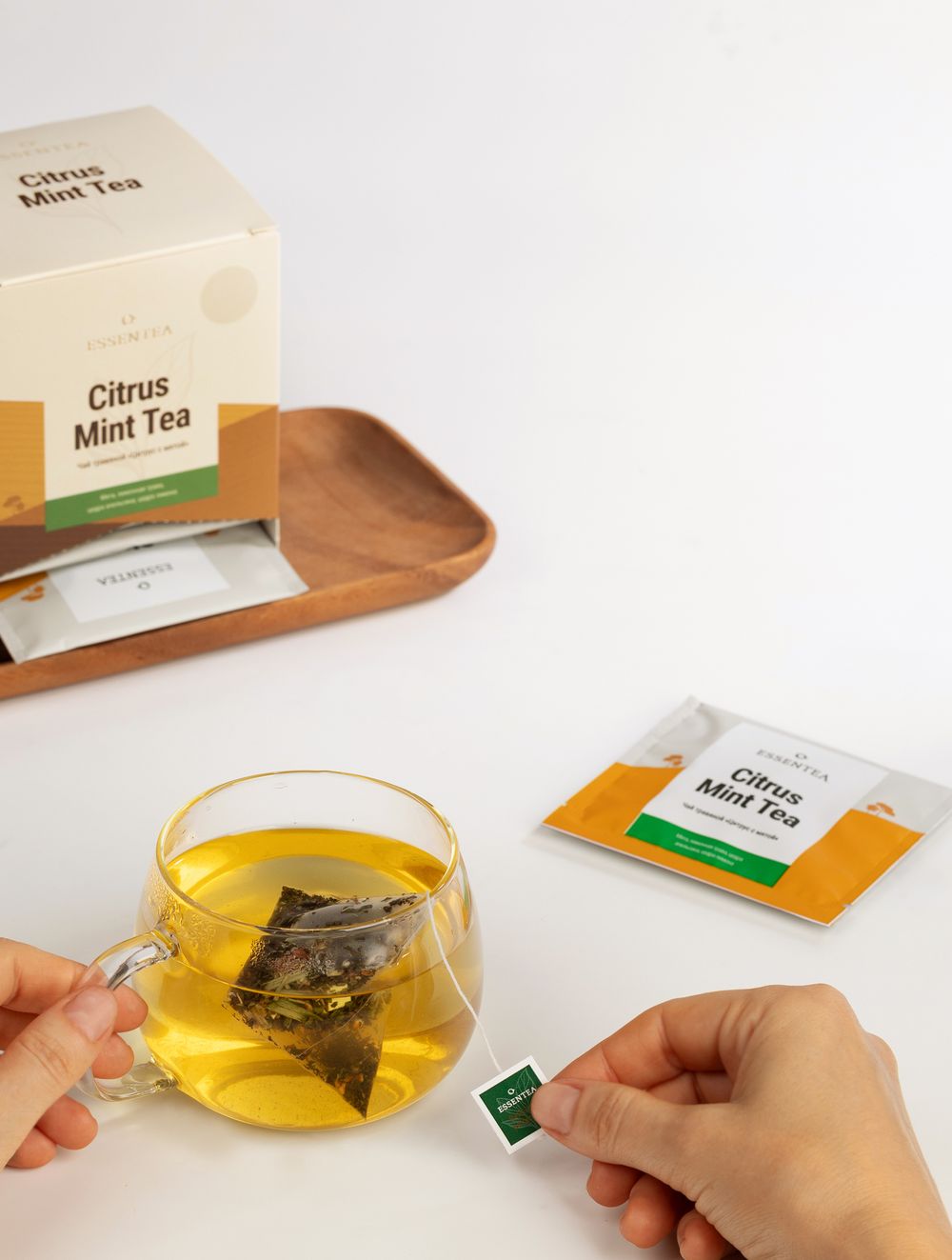 Чай ESSENTEA травяной Citrus Mint Цитрусовая Мята 50 г. (2,5 г х 20 шт)