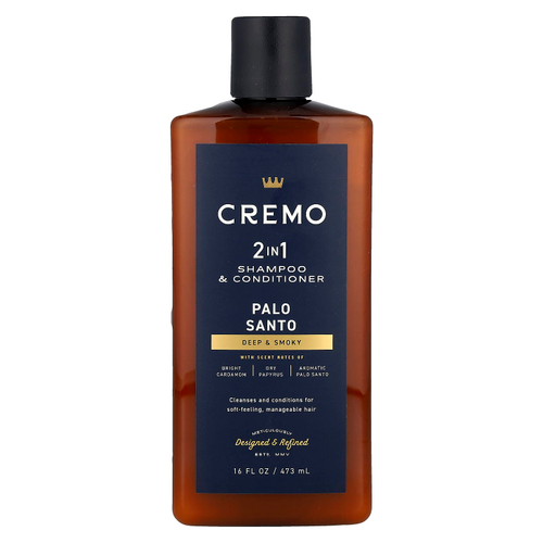 Cremo, Шампунь и кондиционер 2 в 1, Palo Santo, 473 мл (16 жидк. Унций)
