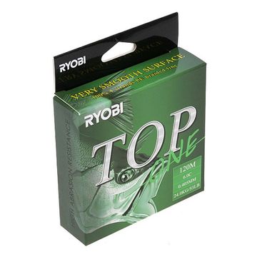 Шнур TOP PE4X-120M 6,0/d-0.405mm Dark green Ryobi