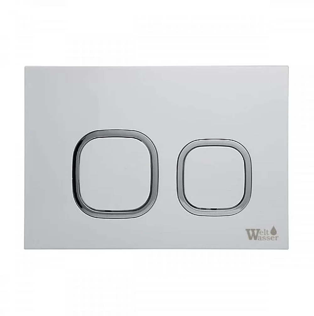 Унитаз с инсталляцией WeltWasser AMBERG 497 ST + TELBACH 004 GL-WT + AMBERG RD-MT CR
