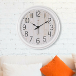 Часы настенные круглые d48см "Классика", корпус белый