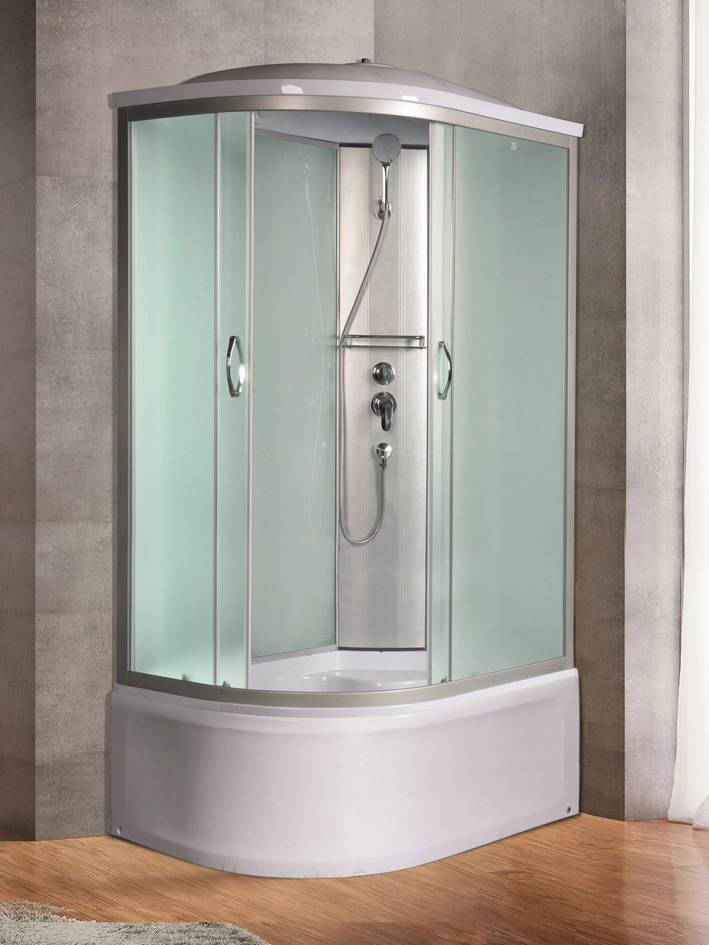 Душевая кабина RIVER NARA XL 120/90/44 MT R  120x90x230 10000006206 Правая Асимметрия