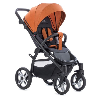 Прогулочная коляска Nuovita Modo Terreno Zucca nero / Тыквенно-черный