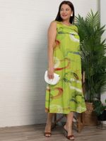 Платье Чародейка (зеленое) П16098-9М LT Collection