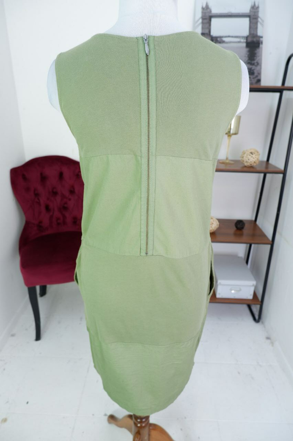 Платье Benetton хлопковое 44 размер