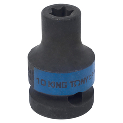 Головка торцевая ударная TORX Е-стандарт 1/2&quot;, E10 KING TONY 457510M