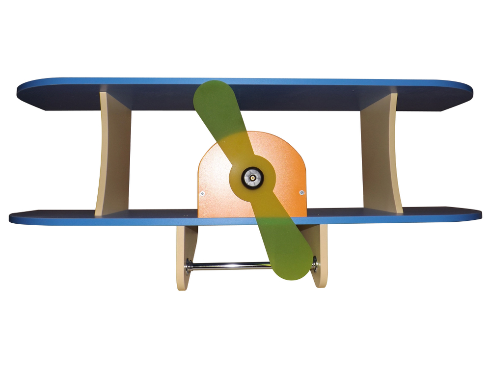 Полка "Самолет "для поделок в детский сад