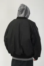 Бомбер CODERED Зимний Bomber Wide Черная