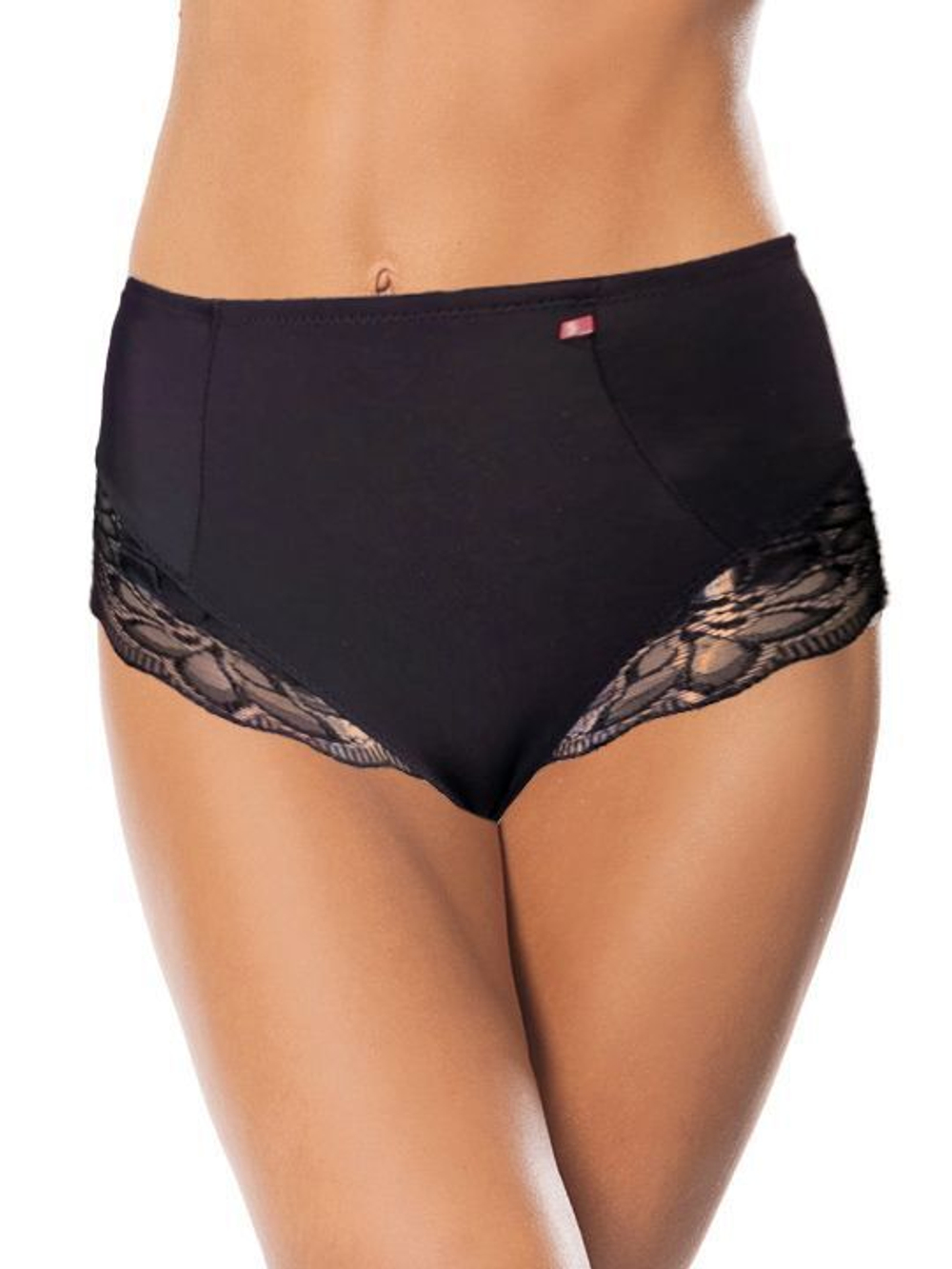 Высокие трусики с кружевом S10 (Размер: 4 размер) (Цвет: белый)