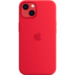 Силиконовый чехол с поддержкой MagSafe Apple Silicone Case для iPhone 13, Red (Красный)