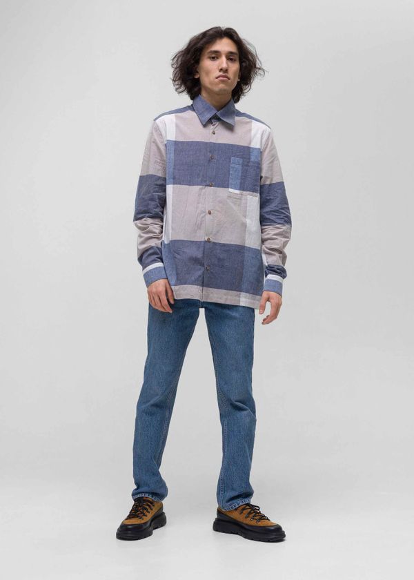 Рубашка Синяя Клетка - фото 3