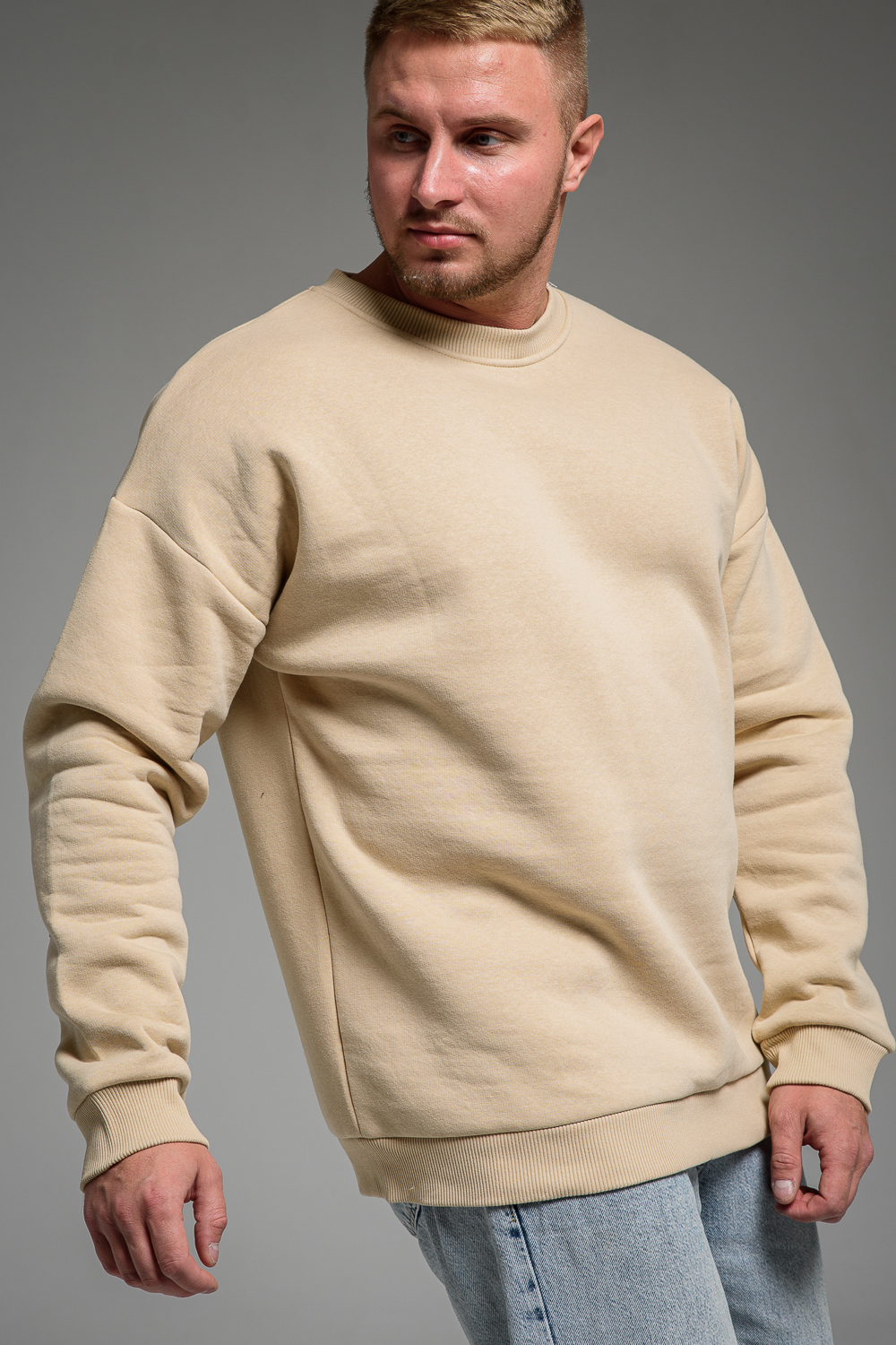 Мужской свитшот оверсайз 14421