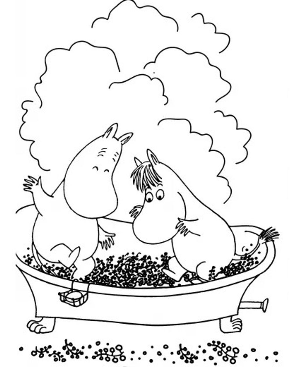 Муми-Тролли. Раскраска-антистресс для творчества и вдохновения