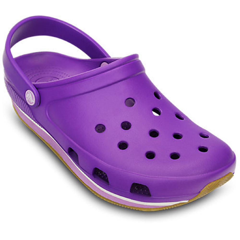 Crocs sales neon purple