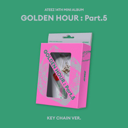 Альбом ATEEZ - GOLDEN HOUR : Part.5 (KEY CHAIN Ver.)