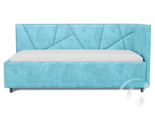 Кровать Рица детская с подъемным механизмом (Brendy Ocean; 4 категория) левая