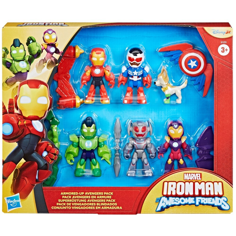 Hasbro Железный человек и суперкоманда - набор фигурок AVENGERS 6-PAK G1255