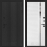 Бункер 06-31 белый софт, зеркальная вставка с тонировкой