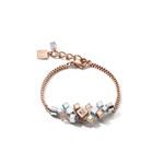 Браслет Coeur de Lion Rose Gold 5037/30-1620 цвет золотой, серебряный