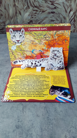 3D-Альбом "Красная книга животных России"